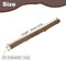 100Pcs 6 Inch Wood Sticks for Crafts, 0.3-0.5 Inch Diameter Twigs for Crafts, Natural Mini Wood Log Craft Sticks for Photo Props, DIY Crafts, Home Decorations, Pets, Etc.